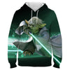 Star Wars Animation Yoda Hoodie